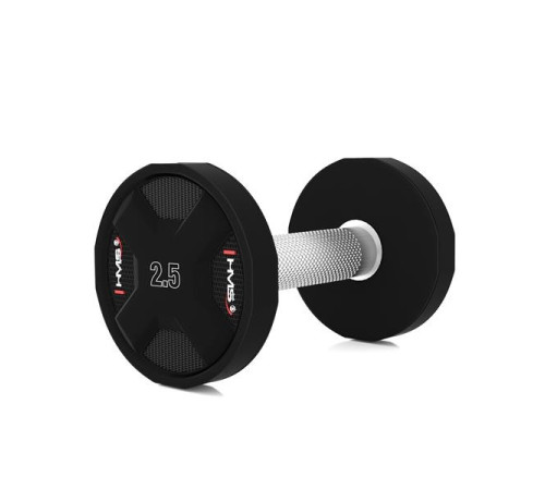 Гантель сталева HMS HPC, 2.5 кг