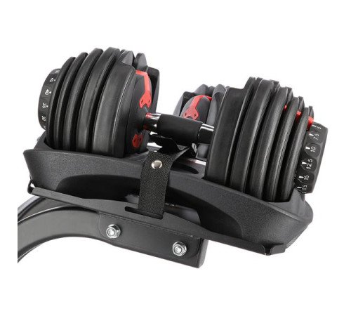 Набір регульованих гантелей HMS SR52 + стійка STR10