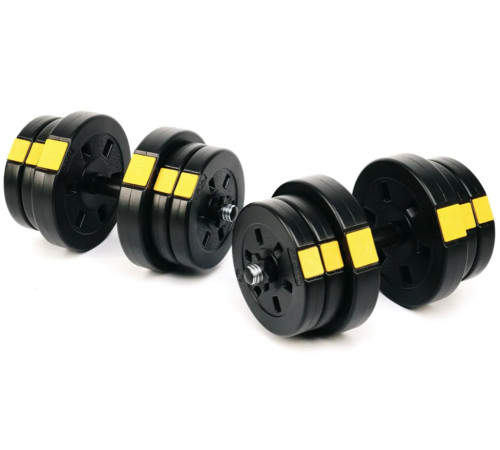 Гантелі розбірні Besport PowerPro, 2 х 21 кг