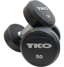 Гантель TKO K828RR-34 прогумована 1 х 34 кг
