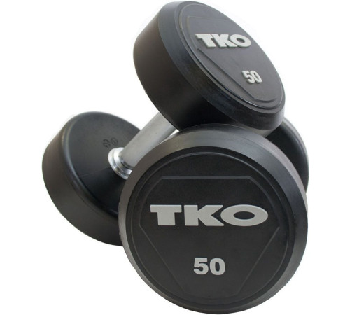 Гантель TKO K828RR-34 прогумована 1 х 34 кг