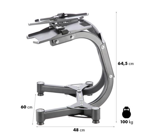 Набір регульованих гантелей HMS SR80 + стійка STR10 PRO