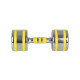 Гантель хромована inSPORTline Yellsteel 10 кг
