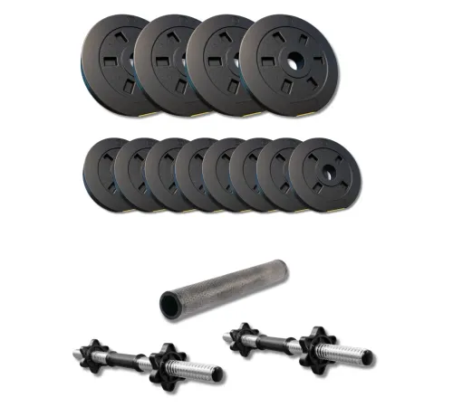 Гантелі композитні Besport PowerPro, 22 кг