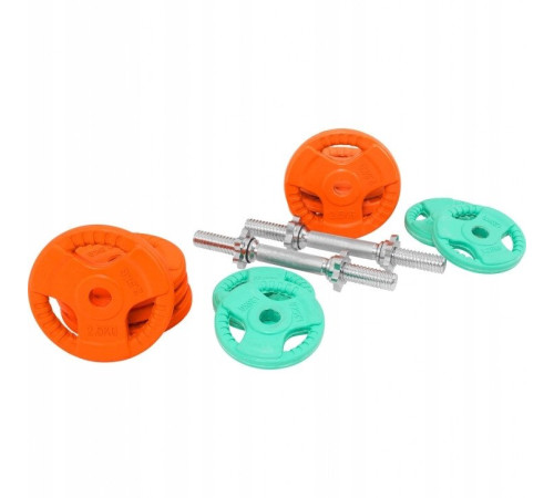 Гантелі Gorilla Sports Gripper 100758-00009-0032 2 x 15 кг