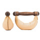Гантелі NOHRD SwingBell Горіх 2 х 8 кг