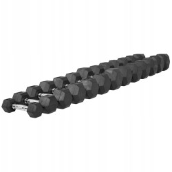 Гантелі шестигранні Gorilla Sports Hex 4-25 кг
