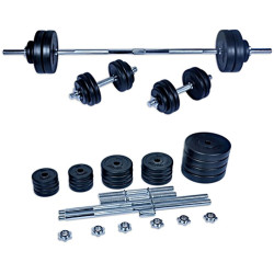 Гантелі розбірні зі з'єднувачем для штанги Spartan 50 кг