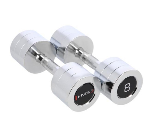 Гантелі сталеві HMS CHD08 2 x 8 кг