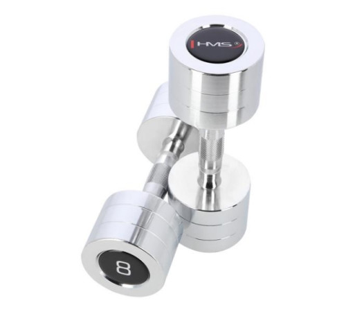 Гантелі сталеві HMS CHD08 2 x 8 кг