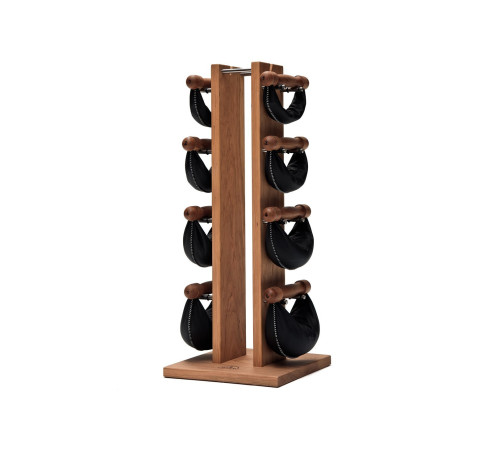 Гантелі з підставкою NOHrD SwingBel Tower 2-8 Kg Set Oxbridge Cherry Leather Гантелі з підставкою NOHrD SwingBel Tower 2-8 Kg Set Oxbridge Cherry Leather