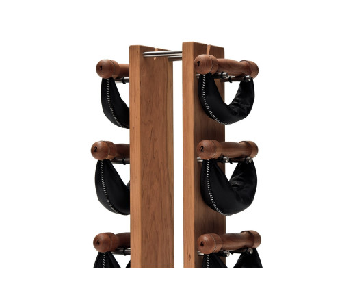 Гантелі з підставкою NOHrD SwingBel Tower 2-8 Kg Set Oxbridge Cherry Leather Гантелі з підставкою NOHrD SwingBel Tower 2-8 Kg Set Oxbridge Cherry Leather