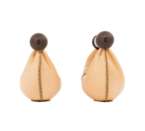 Гантелі NOHRD SwingBell Горіх 2 х 6 кг