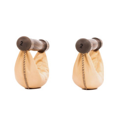 Гантелі NOHRD SwingBell Горіх 2 х 2 кг