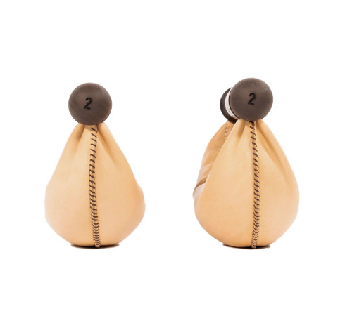 Гантелі NOHRD SwingBell Горіх 2 х 2 кг