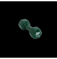 Гантель вінілова 3 кг Bauerfitness AC-1404