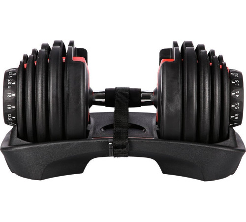 Регульована система гантелей UNDERFIT 24 кг Регульована система гантелей UNDERFIT 24 кг