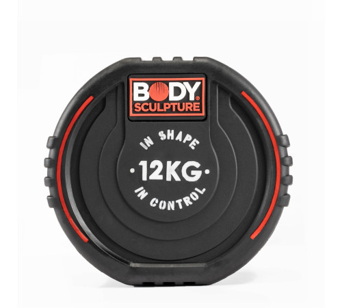Гантель сталева Body Sculpture TPU BW 133, 12 кг Гантель сталева Body Sculpture TPU BW 133, 12 кг