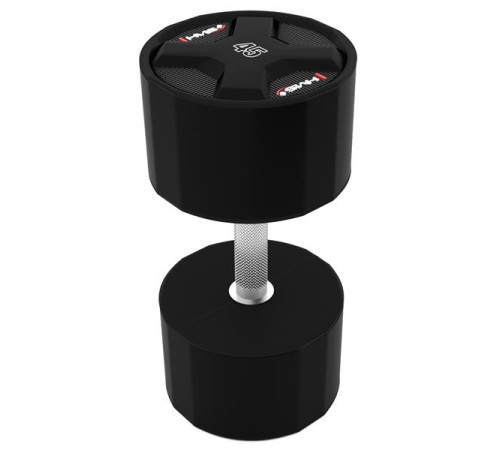 Гантель сталева HMS HPC, 45 кг