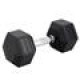 Гантель шестигранна HMS HEX PRO BLACK, 14 кг