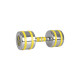 Гантель хромована inSPORTline Yellsteel 12 кг