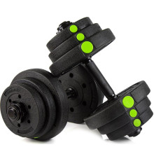 Гантелі бітумні Zipro 2 х 10 кг