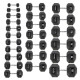 Гантель шестигранна HMS HEX PRO, 30 кг
