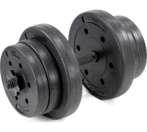 Гантелі Maxxiva D81562 бітумні 2 x 20 кг Гантелі Maxxiva D81562 бітумні 2 x 20 кг