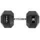 Гантель шестигранна HMS HEX PRO, 35 кг