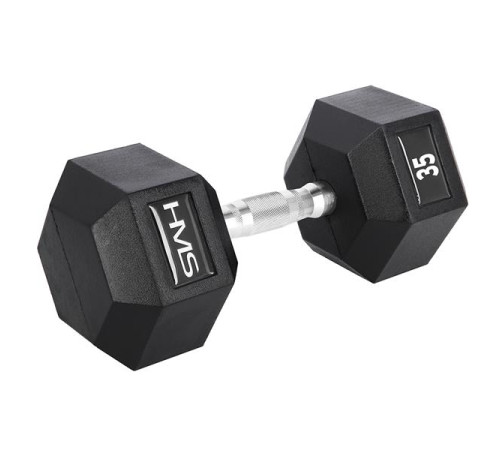 Гантель шестигранна HMS HEX PRO, 35 кг