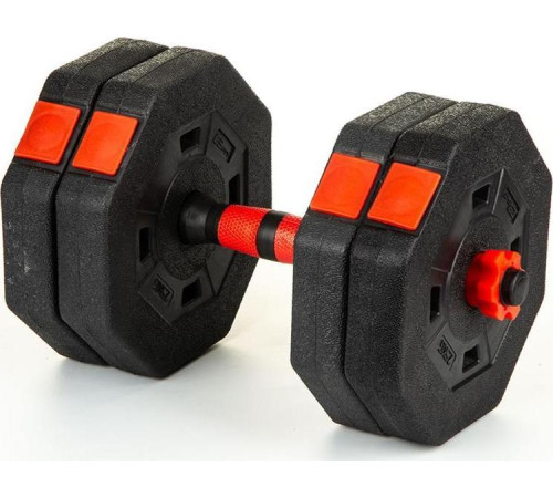 Гантель Eb Fit 1039183 бітумна 1 х 10 кг Гантель Eb Fit 1039183 бітумна 1 х 10 кг