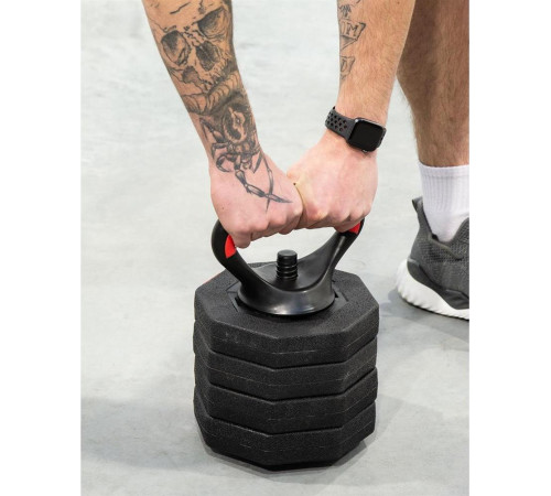 Гантель Eb Fit 1039183 бітумна 1 х 10 кг Гантель Eb Fit 1039183 бітумна 1 х 10 кг
