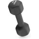 Гантелі неопренові Gymtek Hex 2 х 4 кг, чорний