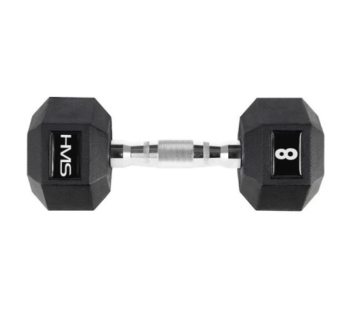 Гантель шестигранна HMS HEX PRO, 8 кг