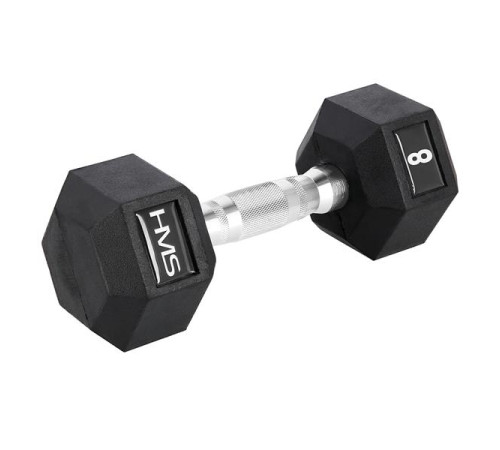 Гантель шестигранна HMS HEX PRO, 8 кг