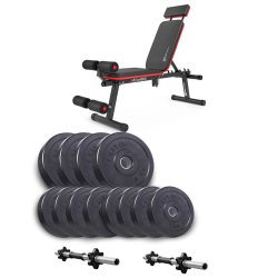 Лава Hop-Sport Elitum Titan HS-2040 НВ з гантелями 2 х 21 кг