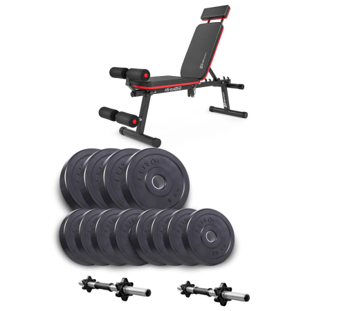 Лава Hop-Sport Elitum Titan HS-2040 НВ з гантелями 2 х 21 кг