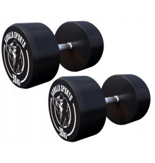 Гантелі прогумовані Gorilla Sports 2 x 30 кг