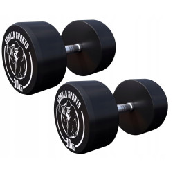Гантелі прогумовані Gorilla Sports 2 x 30 кг