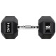 Гантель шестигранна HMS HEX PRO, 18 кг