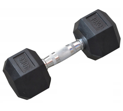 Гантель шестигранна Eb Fit Hex 10 кг Гантель шестигранна Eb Fit Hex 10 кг