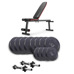 Лава Hop-Sport Elitum Titan HS-1010 Pro з гантелями 2 х 26 кг
