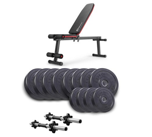 Лава Hop-Sport Elitum Titan HS-1010 Pro з гантелями 2 х 26 кг