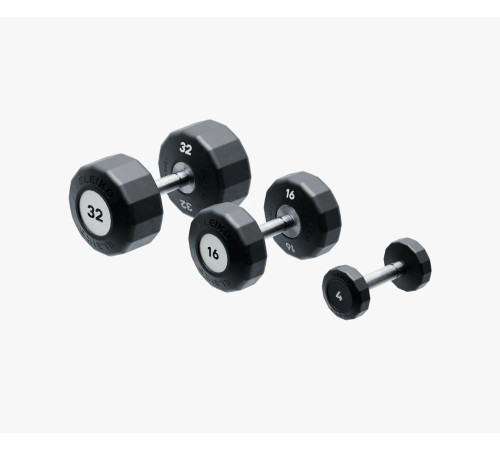 Гантель Eleiko Evo з фіксованою ручкою, 40 кг