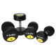 Гантель прогумована HMS HG PRO, 40 кг