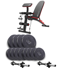 Лава Hop-Sport Elitum Titan HS-1035 з гантелями 2 х 26 кг