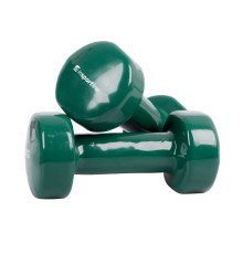 Гантелі вінілові inSPORTline Smoothbell, 2 x 3 кг