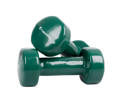 Гантелі вінілові inSPORTline Smoothbell, 2 x 3 кг