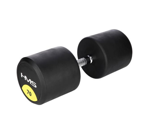 Гантель прогумована HMS HG PRO, 70 кг