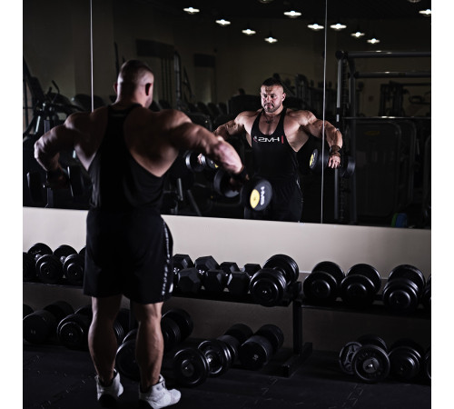 Гантель прогумована HMS HG PRO, 70 кг